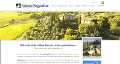 Desktop Screenshot of fattoriapoggialberi.it